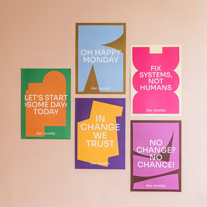 Poster “No Change? No Chance!” - 59 x 42 cm